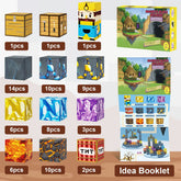 Magnetische Bausteine - Sword Caverns Magnet‑Set 72‑tlg.